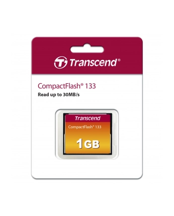TRANSCEND TS1GCF133 Transcend Compact Flash 1GB High Speed 133x nr 2