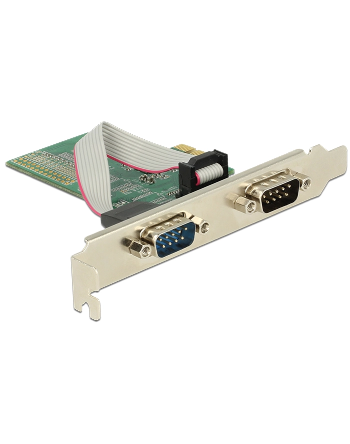 DELOCK 89555 Delock Card PCI express -> 2x RS-232, DB9 (M) główny