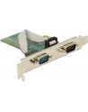 DELOCK 89555 Delock Card PCI express -> 2x RS-232, DB9 (M) - nr 32