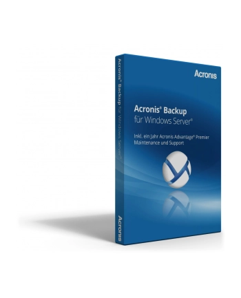 ACRONIS B1WXRPZZS21 Acronis Backup Standard Server License – Renewal AAP ESD nr 1