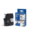 BROTHER TZEN251 Taśma Brother 24mm BLACK ON WHITE NON LAMINATED - nr 10