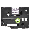 BROTHER TZEN251 Taśma Brother 24mm BLACK ON WHITE NON LAMINATED - nr 24