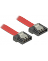 DELOCK 83834 Delock Przewód SATA FLEXI 6 Gb/s o dł. 30 cm, czerwony, metalowe zaciski - nr 14