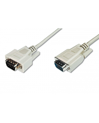 assmann electronic ASM AK-310100-030-E Kabel VGA 1080p 60Hz FHD Typ DSUB15/DSUB15 M/M szary 3,0m