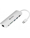 SANDBERG 136-18 Sandberg Stacja dokująca USB-C - HDMI+LAN+SD+USB, 61W - nr 4