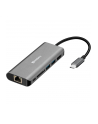 SANDBERG 136-18 Sandberg Stacja dokująca USB-C - HDMI+LAN+SD+USB, 61W - nr 7