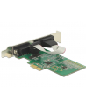 DELOCK 89555 Delock Card PCI express -> 2x RS-232, DB9 (M) - nr 2