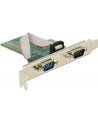 DELOCK 89555 Delock Card PCI express -> 2x RS-232, DB9 (M) - nr 35