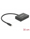 DELOCK 87696 Delock Splitter mini Displayport 1.2 1 x wejście mini Displayport > 2 x wyjście - nr 18