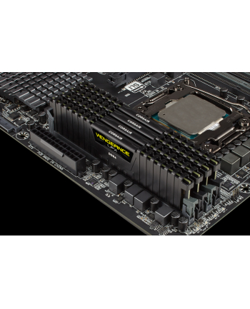 CORSAIR CMK16GX4M2Z2666C16 Corsair Vengeance LPX Pamięć DDR4 16GB (2x8GB) 2666MHz CL16 1.2V XMP 2.0 Czarna