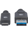 ic intracom MANHATTAN 354981 Manhattan Kabel USB-C 3.1 Gen1, USB C/USB A M/M 3m czarny - nr 20