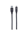 ic intracom MANHATTAN 354981 Manhattan Kabel USB-C 3.1 Gen1, USB C/USB A M/M 3m czarny - nr 4
