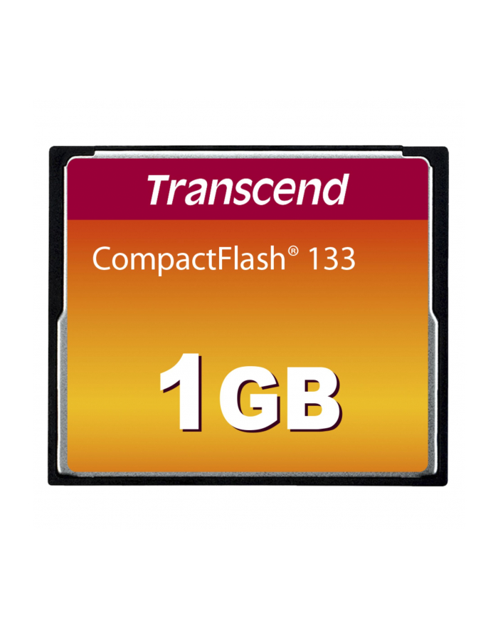 TRANSCEND TS1GCF133 Transcend Compact Flash 1GB High Speed 133x główny
