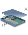 DELOCK 62731 Delock Konwerter USB 3.1-B, (F) - gniazdo M.2 / mSATA z obudową - nr 26