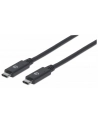 ic intracom MANHATTAN 355223 Manhattan Kabel USB-C 3.1 Gen2, USB C/USB C M/M 1m czarny - nr 14