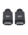 ic intracom MANHATTAN 355223 Manhattan Kabel USB-C 3.1 Gen2, USB C/USB C M/M 1m czarny - nr 22