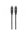ic intracom MANHATTAN 355223 Manhattan Kabel USB-C 3.1 Gen2, USB C/USB C M/M 1m czarny - nr 23