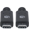 ic intracom MANHATTAN 355223 Manhattan Kabel USB-C 3.1 Gen2, USB C/USB C M/M 1m czarny - nr 27