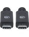 ic intracom MANHATTAN 355223 Manhattan Kabel USB-C 3.1 Gen2, USB C/USB C M/M 1m czarny - nr 29