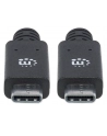 ic intracom MANHATTAN 355223 Manhattan Kabel USB-C 3.1 Gen2, USB C/USB C M/M 1m czarny - nr 3