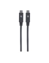 ic intracom MANHATTAN 355223 Manhattan Kabel USB-C 3.1 Gen2, USB C/USB C M/M 1m czarny - nr 4
