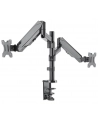 ic intracom MANHATTAN 461597 Manhattan Podwójne Ramię biurkowe LED/LCD 17-32 2x8kg sprężyna gazowa regulo - nr 14
