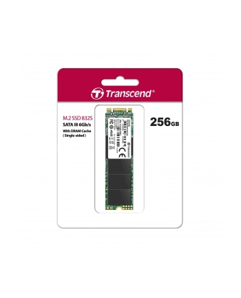 TRANSCEND TS256GMTS832S Transcend SSD MTS832S M.2 2280 Single Sided 3DTLC 256GB B+M Key R/W 530/400 MB/s nr 1