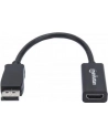 ic intracom MANHATTAN 151634 Manhattan Kabel adapter DisplayPort DP na HDMI M/F 1080p Full HD 15cm czarny - nr 25