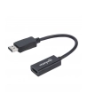 ic intracom MANHATTAN 151634 Manhattan Kabel adapter DisplayPort DP na HDMI M/F 1080p Full HD 15cm czarny - nr 4
