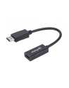 ic intracom MANHATTAN 151634 Manhattan Kabel adapter DisplayPort DP na HDMI M/F 1080p Full HD 15cm czarny - nr 5