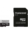 TRANSCEND TS64GUSD350V Transcend 64GB microSD with adapter U1 High Endurance - nr 11