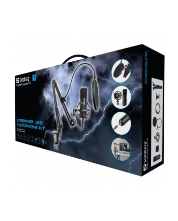 SANDBERG 126-07 Sandberg Zestaw mikrofonowy do Streamowania USB