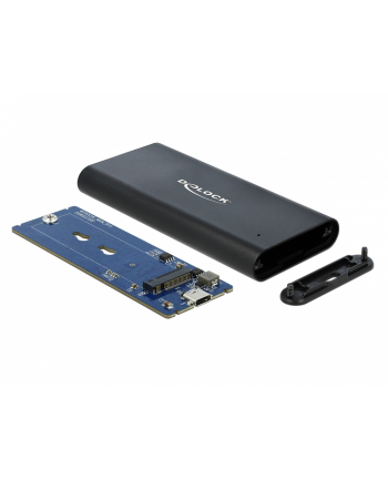 DELOCK 42614 Delock Obudowa zewnętrzna M.2 NVME PCIE SSD USB 3.1 GEN 2 USB TYPE-C (F)