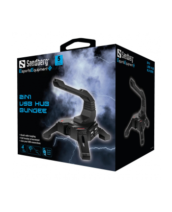 SANDBERG 133-92 Sandberg 2w1 USB Hub Bungee