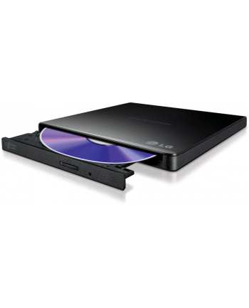 hitachi-lg LG GP57EB40.AHLE10B HLDS Zewnętrzna nagrywarka DVD GP57EB40, Ultra Slim Portable, Black