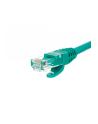 NETRACK BZPAT0P56G Netrack patchcord RJ45, osłonka zalewana, kat. 6 UTP, 0.5m zielony - nr 2