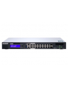 qnap systems QNAP QGD-1600P-8G QNAP QGD-1600P-4G, 4C Intel, 16x1GbE with 2xRJ45 and SFP+, 2x2,5 SATA, 8GB RAM - nr 24