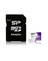 SILICONPOW SP128GBSTXDU3V20AB Silicon Power Karta Pamięci Micro SDXC 128GB UHS-I U3 V30 +adapter 100MB/s - nr 14