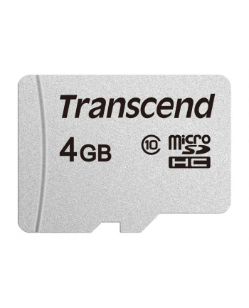 TRANSCEND TS4GUSD300S Transcend Memory card 4GB microSDHC 300S