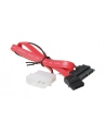 AKASA AK-CB050-40 Akasa Kabel SATA do Slim Line Opticals, 40cm (SATA-Molex - Mini SATA) - nr 10