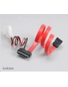 AKASA AK-CB050-40 Akasa Kabel SATA do Slim Line Opticals, 40cm (SATA-Molex - Mini SATA) - nr 2
