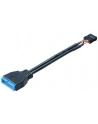 AKASA AK-CBUB19-10BK Akasa Adapter USB 3.0 - USB 2.0, Kabel 10cm - nr 1