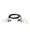 ATEN 2L-7D02DH ATEN 2L-7D02DH 1.8M USB HDMI to DVI-D KVM Cable with Audio - nr 1