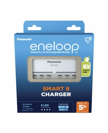 PANASONIC BQ-CC63E Panasonic Ładowarka BQ-CC63 na 8 akumulatorków nr 1