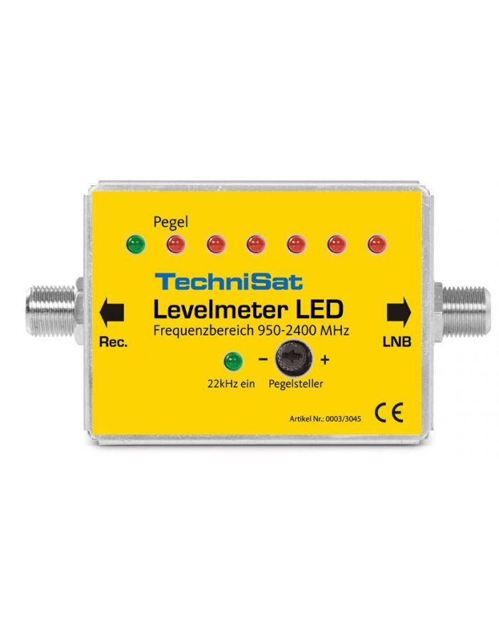 TCS 0003/3045 Technisat Levelmeter LED - ledowy miernik sygnału satelitarnego główny