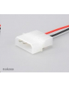 AKASA AK-CB050-40 Akasa Kabel SATA do Slim Line Opticals, 40cm (SATA-Molex - Mini SATA) - nr 8