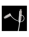 LOGILINK CU0126 LOGILINK - Kabel USB / MicroUSB z adapterem Lightning i USB-C , dł.1m - nr 19