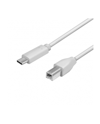 LOGILINK CU0160 LOGILINK - Kabel USB 2.0, USB-C męski do USB-B męski, 1m