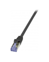 LOGILINK CQ3103S LOGILINK Patchcord Cat.6A 10G S/FTP PIMF PrimeLine 15m czarny - nr 10