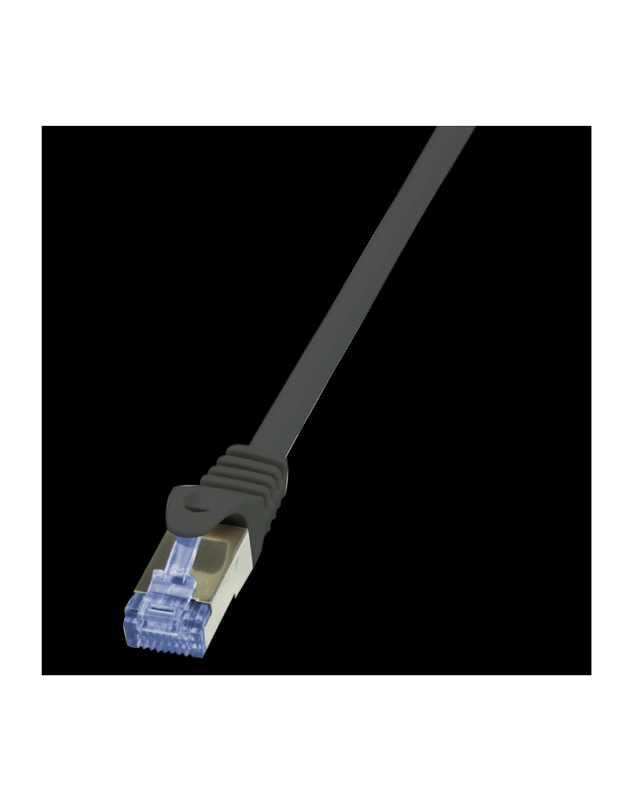 LOGILINK CQ3123S LOGILINK Patchcord Cat.6A 10G S/FTP PIMF PrimeLine 30m czarny główny